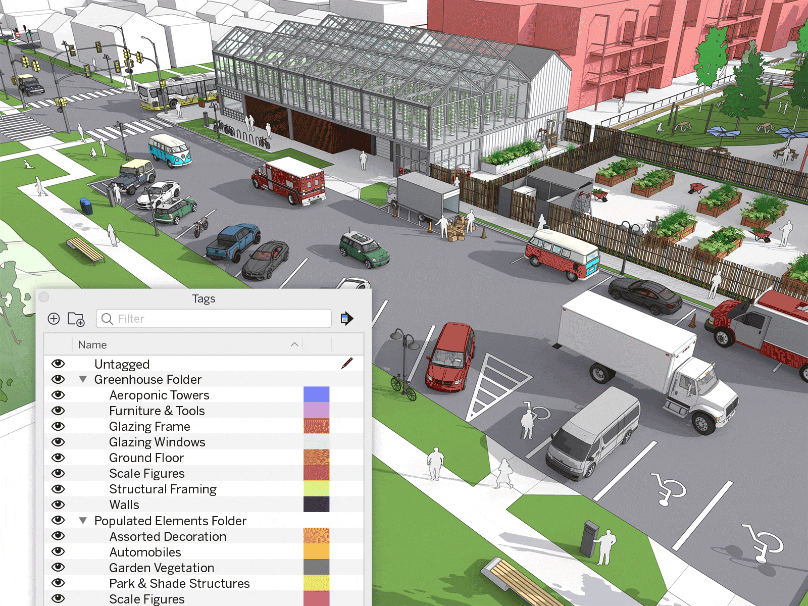 دوره آموزشی پروژه محور «کاربرد نرم افزار اسکچ آپ (SketchUp)  در طراحی فضای شهری»