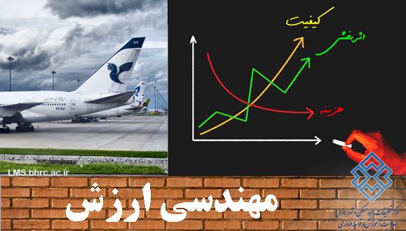 مهندسی ارزش - سطح 1 (ویژه کارکنان معرفی شده هواپیمایی جمهوری اسلامی ایران هما)